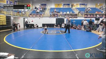40 lbs Consolation - Blaire Boyd, Standfast vs Jude Reaves, Huskey Wrestling Club