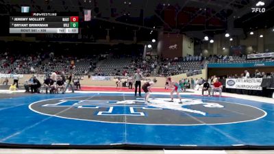106 lbs Quarterfinal - Jeremy Mollett, Martin County High School vs BRYANT BRINKMAN, Ryle