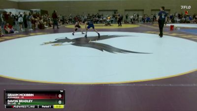 102 lbs Semis (4 Team) - Grahm McKibbin, Alexandria vs Davon Bradley, Big Lake