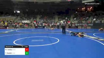 110 lbs Prelims - Mateo Valdez, Miami Takedown Club vs Tripp Swaim, Randall Youth WC