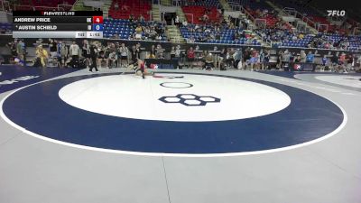 132 lbs Champ. Rd Of 128 - Andrew Price, OK vs Austin Schield, ID