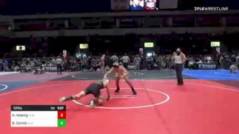 137 lbs Round Of 16 - Harrison Koenig, Carlsbad Legacy vs Benny Quiroz, Gilroy Hawks