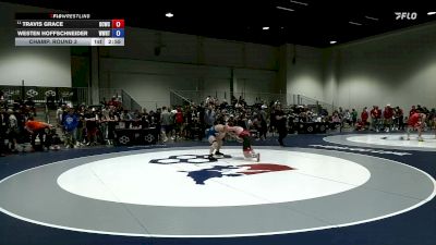 79 lbs Champ. Round 3 - Travis Grace, Daniel Cormier Wrestling Club vs Westen Hoffschneider, Wyoming Wrestling Reg Training Ctr