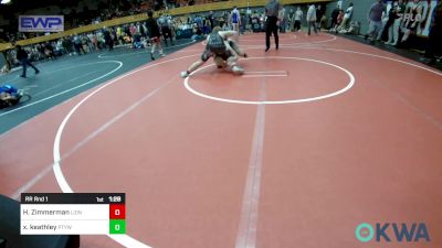 170 lbs Rr Rnd 1 - Harold Zimmerman, Lions Wrestling Academy vs Xaiver Keathley, Perkins