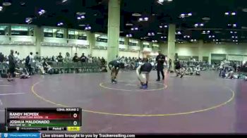 220 lbs Semis & Wb (16 Team) - Joshua Maldonado, Westside WC vs Randy Mcpeek, Dakota Wrestling Nation