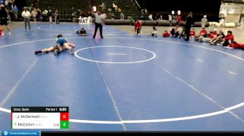 174 lbs Cons. Semi - Jensen McDermott, Benedictine College vs Talon McCollom, Unattached