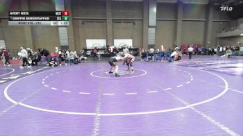 120 lbs Champ. Round 3 - Griffin Sensintaffar, Stillwater vs Avery Rios, Westmoore