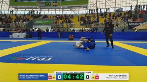 ISAAC ALVES DE MOURA vs MIGUEL MÁXIMO BORGES DE SOUZA 2026 FPJJ Circuito Paulista GI Etapa 3