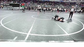 78 lbs Round Of 16 - Leo Feger, Eierman Elite vs Tony Cardello, Victory