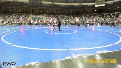 52 lbs Quarterfinal - Robert Horton, Cory Clark Wrestling vs Lincoln Rich, Massa's Maniacs