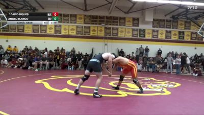 285 lbs Cons. Semi - Angel Blanco, Skyline College vs David Ingles, Modesto Junior College