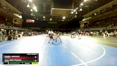 106 lbs Cons. Round 2 - Shalveen Prasad, Pitman vs Daniel Narvaez, Lathrop