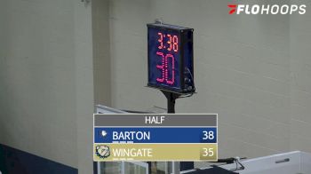Replay: Barton vs Wingate | Dec 19 @ 2 PM