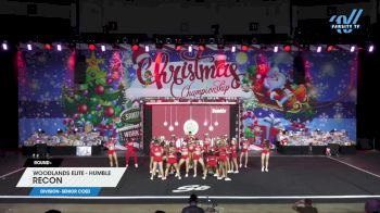 Woodlands Elite - Humble - Recon [2024 L4 Senior Coed] 2024 Spirit Celebration Christmas Grand Nationals