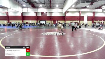 126 lbs Quarterfinal - Firdavs Ahmadzoda, New York Military vs Braedon Goes, Smittys Barn