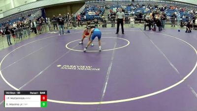 14U Boys - 96 lbs Champ. Round 2 - Estevan Maximo Jr., Cyclones Wrestling & Fitness vs Porter McCormick, Michigan Matcat Wrestling Club