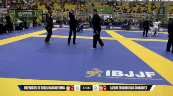 Carlos Eduardo Dias Gonçalves vs Luiz Miguel De Souza Mascarenhas 2025 Brasileiro Jiu-Jitsu IBJJF