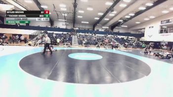 197 lbs Cons. Semi - Myles Brown, Alvernia vs Tucker Seidel, Messiah