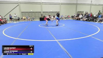 126 lbs 2nd Wrestleback (16 Team) - Jacob Ramsey, Kentucky vs Logan Schwanz, Minnesota Red