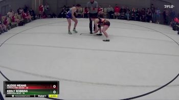 143 lbs Round 3 (8 Team) - Alexis Means, Kansas Pink Gecko vs Keely Robbins, Nebraska Blue