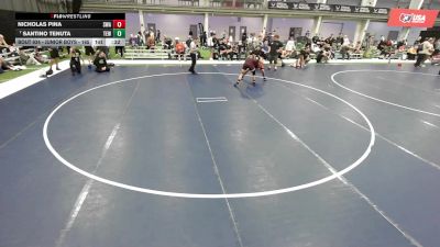 Junior Boys - 165 lbs Cons. Round 5 - Santino Tenuta, Team El1te Wrestling vs Nicholas Pina, Sunnyside Wrestling Academy