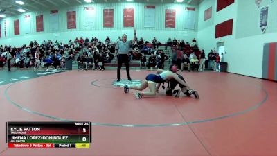 125 lbs Quarterfinal - Kylie Patton, Tallmadge vs Jimena Lopez-Dominguez, Ak. North