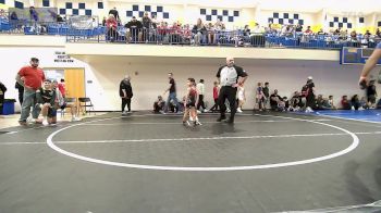 43 lbs Consolation - Kingston Warrior, Wagoner Takedown Club vs Jaxson Rolston, Hilldale Youth Wrestling Club