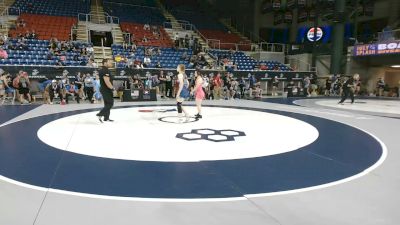 115 lbs Champ. Rd Of 128 - Addison McGinness, Iowa vs Ella Brown, North Dakota