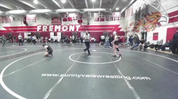 115 lbs 5th Place Match - Thandie Butler, Ann Sobrato vs Lillian Fonceca, Fremont (Sunnyvale)