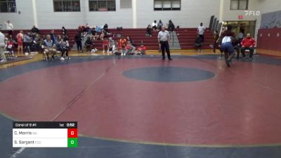 215 lbs Consi Of 8 #1 - Caden Morris, Woodward Academy vs Sean Sargent, Fellowship Christian School