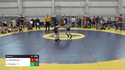 50 lbs Round 4 - Kaeldis Kallenberger, Lil Rebels vs James Tsokolas, Team Gotcha