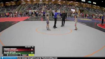 56 lbs Cons. Round 1 - Mason Weight, Roseburg Mat Club/uvwa vs Blake Boyles, Pleasant Hill Wrestling Club