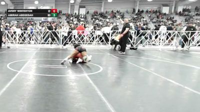 145 lbs Consi Of 8 #2 - Avery Winterton, UT vs Amirah Abegesah, MD