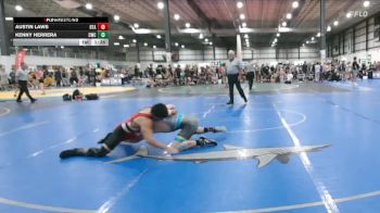 144 lbs Allday - Austin Laws, BELIEVE TO ACHEIVE vs Kenny Herrera, CENTERVILLE WRESTLING CLUB