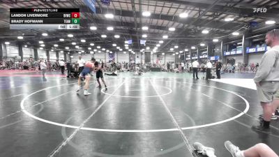 135 lbs Rr Rnd 1 - Landon Livermore, Buffalo Valley Wrestling Club MS Black vs Brady Hofmann, Team Barracuda MS