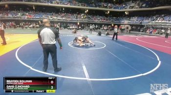 6A 165 lbs Cons. Round 2 - Brayden Bollman, Austin Lake Travis vs Davis Clinchard, Conroe The Woodlands