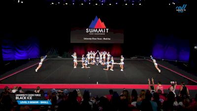 University Cheer Force - Black Ice [2025 L3 Senior - Small Semis] 2025 The Summit