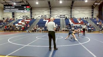 133 lbs Semifinal - Josiah Fernandez, Keiser University vs Leland Camp, Reinhardt University (ga)