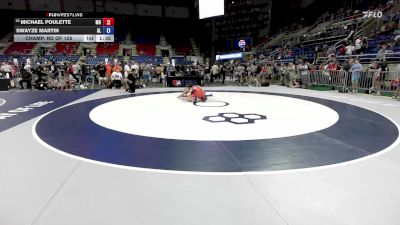 138 lbs Champ. Rd Of 128 - Michael Poulette, MO vs Swayze Martin, AL