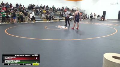 157-165 A Round 3 - Wyatt Reed, Urbandale vs Barrett Ruden, Dubuque Hempstead