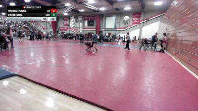 130 lbs Cons. Round 3 - Thalia Rosas, Lincoln vs Rosie Ruiz, Santiago