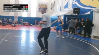 190 lbs Champ. Round 1 - Hunter Pugh, Kempsville vs Brayden Zuercher, Nazareth