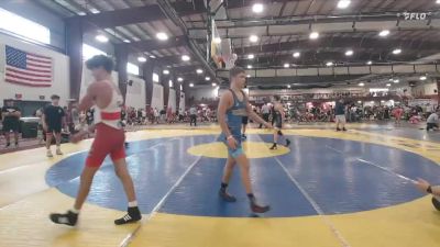 129 lbs Round 2 (12 Team) - Brody Walsh, Mat Assassins White vs Tommy Oswald, Steller Trained Fox