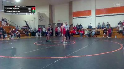 120 JV Round 2 - Kellen Askew, Shawnee Heights vs Daniel Salazar, Hayden