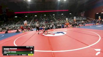 3A-106 lbs Cons. Semi - Ryker Frogner, Evanston vs William Wood, Cody