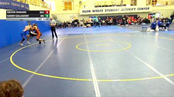 165 lbs Round 3 (6 Team) - Kaden Gallagher, Murray State vs Kelton Howard, Neosho County Community College