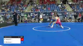 152 lbs Consi Of 64 #1 - Brady Kasprick, Minnesota vs Carson Martinson, Iowa