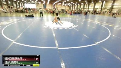 88 lbs Rd# 7- 10:45am Saturday Final Pool - Jonathan Crouse, Great Neck WC National Team vs Noah Nelson, Ranger Wrestling Club