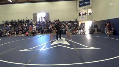 103 lbs Cons. Round 2 - Isabella Sebring, Menlo Oak Squad vs Liliana Voakes, Ottawa University