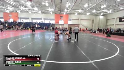 285 lbs Champ. Round 2 - Charles Rosenthal, Oneonta State vs Jackson Burns, St. John Fisher